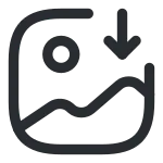 Gallery Import SVG Icon